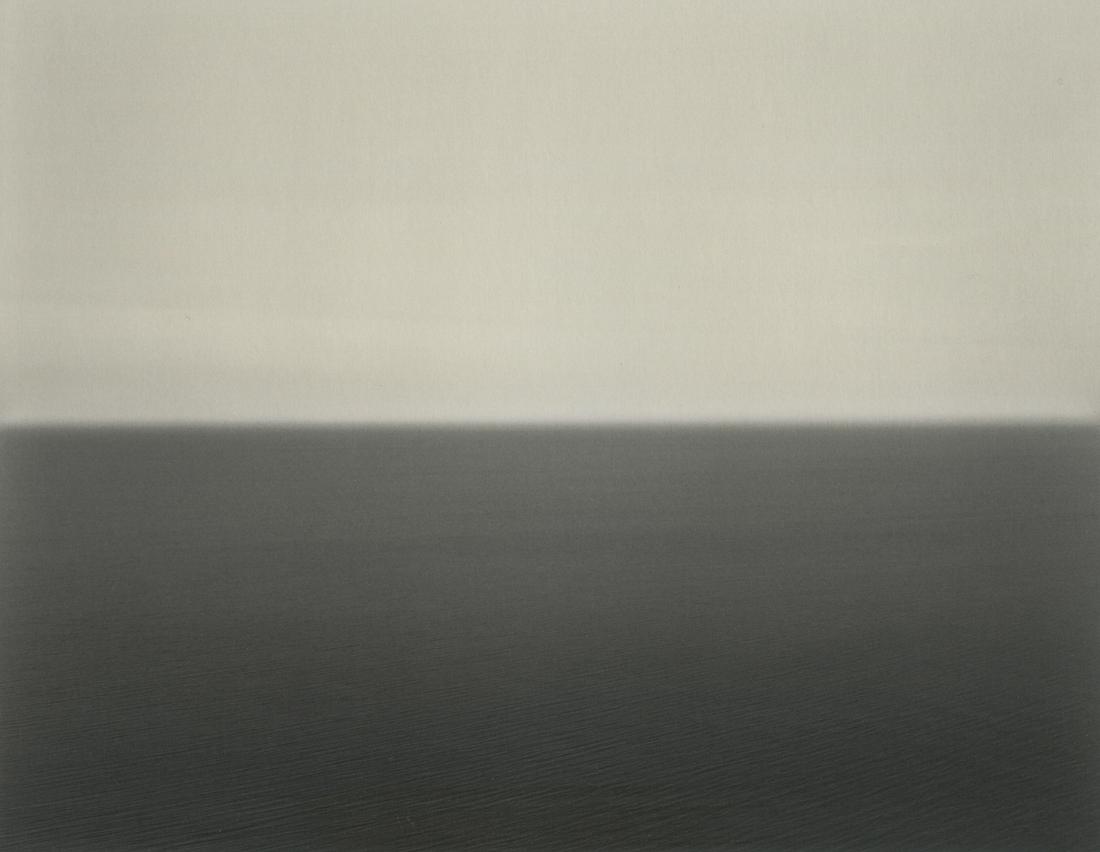 Hiroshi Sugimoto- Marmar Sea, Silivli, 1991: Artist: Hiroshi Sugimoto Title: Marmar Sea, Silivli, 1991 Medium: Photo Litho, 2005, Germany Dimensions: 8.5x6.6" Additional Information: Heat Wax Mounted on 8.5x11" Conservation Board. Hiroshi Sugimo