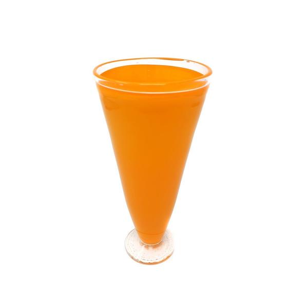 Vintage Handblown Orange Glass Vase (1 of 5)