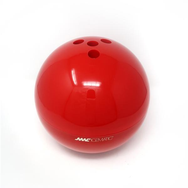 Vintage Italian Red Bowling Ball Ice Bucket (1 of 9)