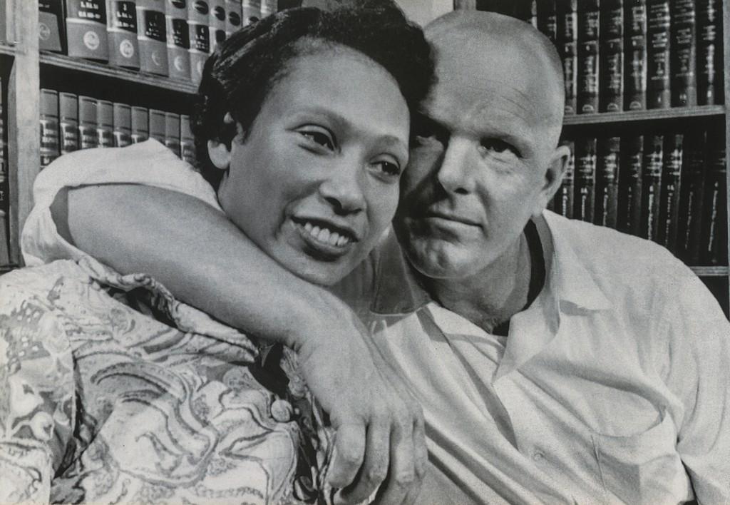 Corbis- Richard and Mildred Loving: Artist: Corbis Title: Richard and Mildred Loving Medium: Photo Litho, 2000, USA Dimensions: 8.05x5.6" Additional Information: Heat Wax Mounted on 8.5x11" Conservation Board. Richard, 24, and Mildred L