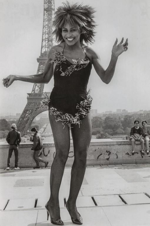 Bob Gruen- Tina Turner, Eiffel Tower (1 of 1)