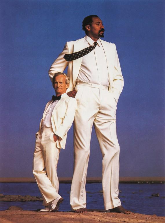 Annie Leibovitz- Willie Shoemaker, Wilt Chamberlain: Artist: Annie Leibovitz Title: Willie Shoemaker, Wilt Chamberlain Medium: Photo Litho, 1993, Singapore Dimensions: 7.9x10.6" Additional Information: Heat Wax Mounted on 11x14" Conservation Board. Anni