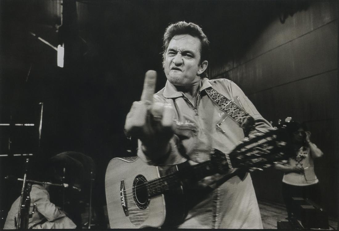 Jim Marshall- Johnny Cash, San Quentin Prison, 1969 (1 of 1)