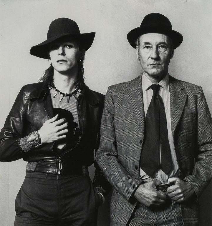 Terry O'Neill- David Bowie, William Burroughs, 1974 (1 of 1)