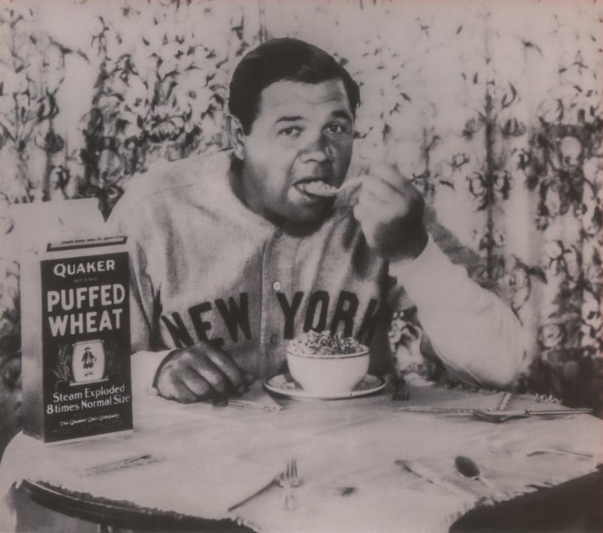 Transcendental Graphics- Babe Ruth: Artist: Transcendental Graphics Title: Babe Ruth Medium: Photo Litho, 2000, USA Dimensions: 8.1x7.15" Additional Information: Heat Wax Mounted on 8.5x11" Conservation Board. Reserve: $40.00 Shipping: