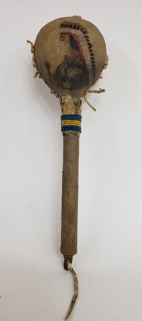 Southern Plains dance rattle ca 1890-1910 (1 of 7)