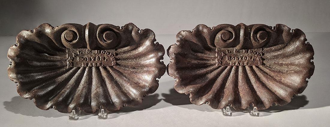 Signed Iron Shell Trays (1 of 4)