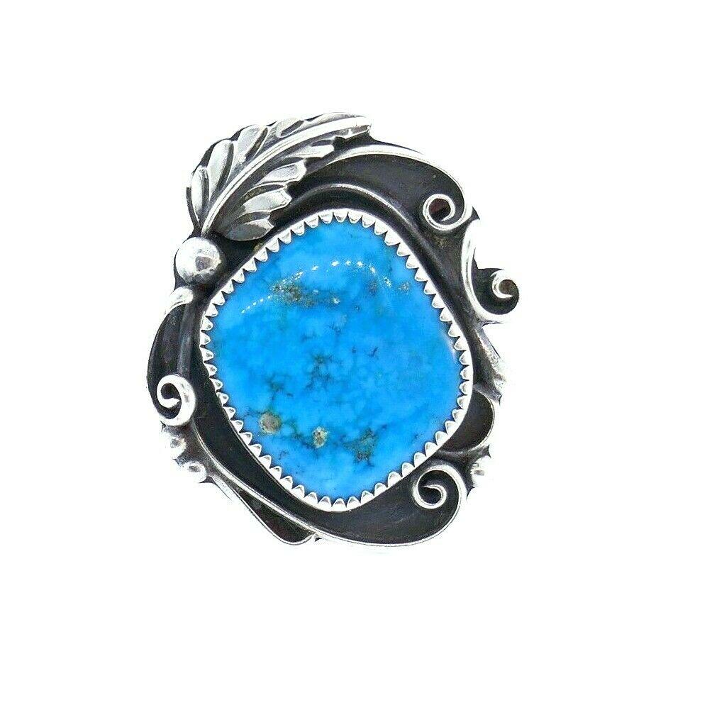 Orville Tsinnie Native American Turquoise Sterling (1 of 7)