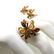 Beautiful Vintage Amber Earrings and Ring set - 2