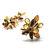 Beautiful Vintage Amber Earrings and Ring set - 3