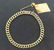 Antique Russian 14k Yellow Gold Chain Bracelet