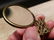 Small Brass Ornate Magnifying Glass Lens - 11