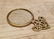 Small Brass Ornate Magnifying Glass Lens