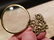 Small Brass Ornate Magnifying Glass Lens - 2