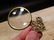 Small Brass Ornate Magnifying Glass Lens - 3