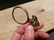 Small Brass Ornate Magnifying Glass Lens - 7