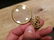 Small Brass Ornate Magnifying Glass Lens - 8
