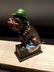 Gambling Dogs Cigar Bulldog Mechanical Coin Bank - 2