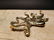 Brass Octopus Wall Key Hook Paperweight - 5