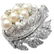 Rare Vintage! Estate Art Deco Platinum 7.5ctw Diamond