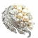 Rare Vintage! Estate Art Deco Platinum 7.5ctw Diamond - 2