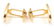 RARE TIFFANY AND CO. 14k YELLOW GOLD TEXTURED SAPPHIRE - 6