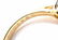 Authentic! Tiffany & Co 18k Gold Platinum Three Stone - 6