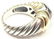 AUTHENTIC! DAVID YURMAN 14K YELLOW GOLD STERLING SILVER - 7