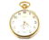 VINTAGE RARE LONGINES 18k YELLOW GOLD MOP DIAL POCKET - 3