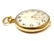 VINTAGE RARE LONGINES 18k YELLOW GOLD MOP DIAL POCKET - 6