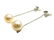 Mikimoto 18k White Gold 10mm Golden South Sea Pearl - 5
