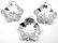 AUTHENTIC! 3 SET TIFFANY & CO STERLING SILVER LEAF - 2