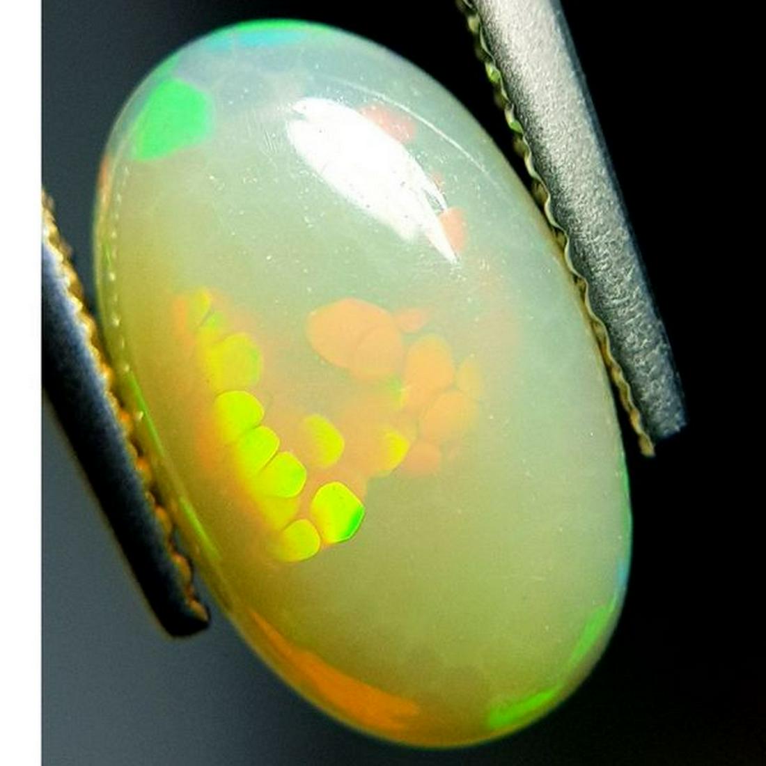 Natural Fire Opal Oval Cabochon 1.21 ct (1 of 7)