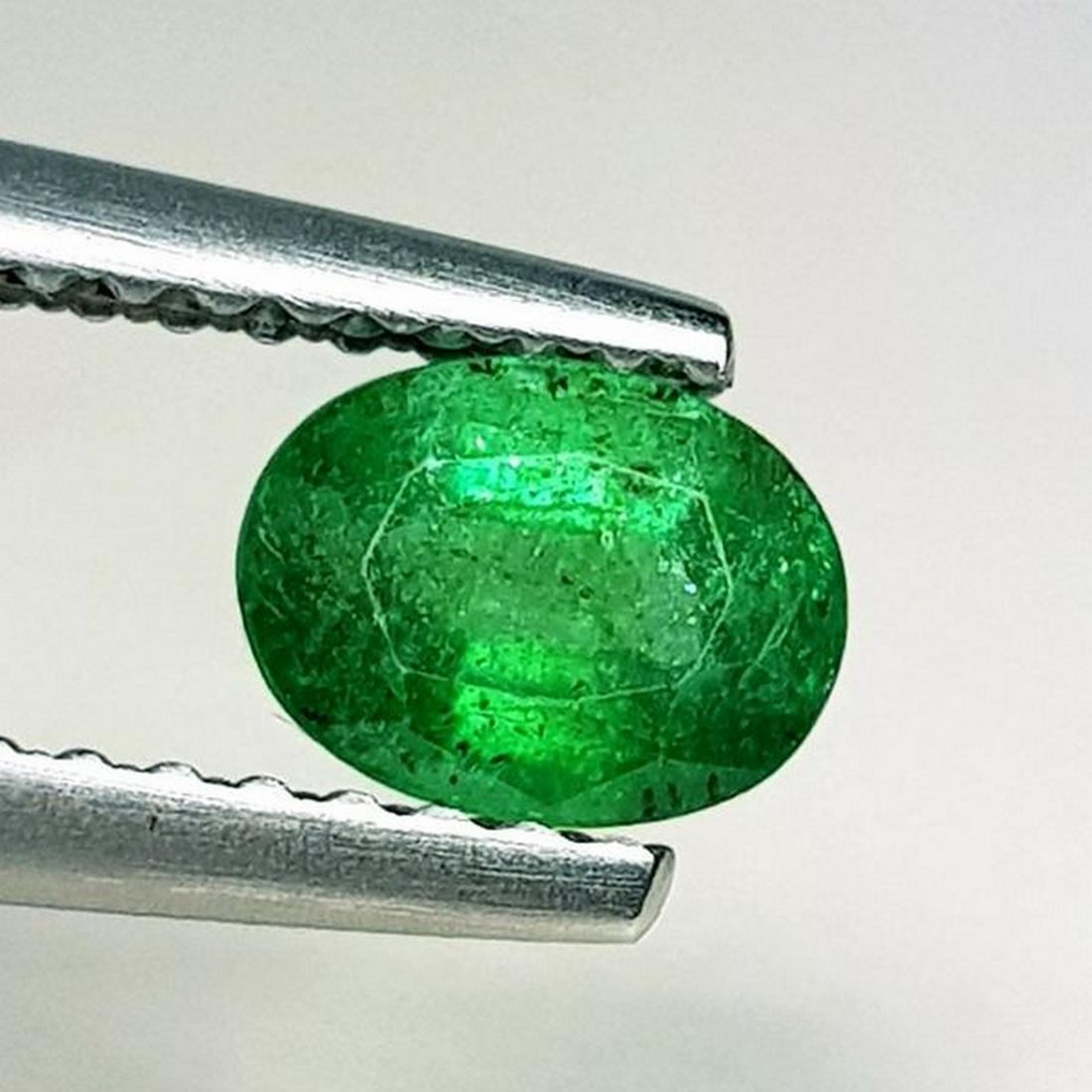 Natural Emerald Oval Cut 0.66 ct (1 of 5)