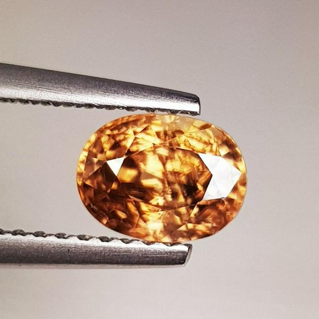 1.87 ct Natural Zircon Pear Cut: No Reserve! Title: 1.87 ct Natural Zircon Pear Cut Color/Clarity: VVS Gemstones: Loosegemstone Carat Weights: 1.87 Size/Dimensions: 6.90 x 5.20 x 5.00 Additional Information: Pear - Cambodia Shipping: