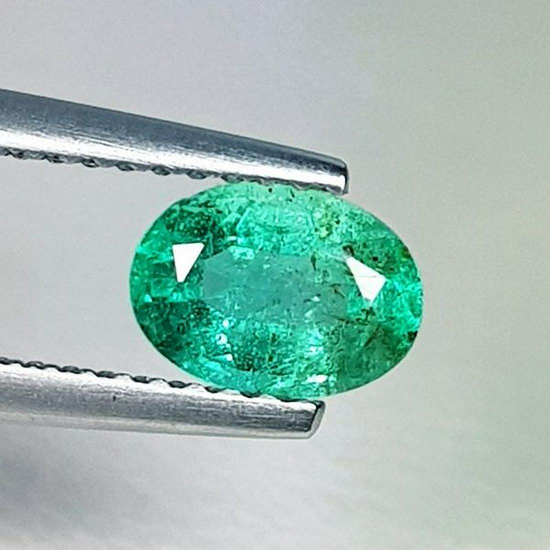 Natural Emerald Oval Cut 0.80 ct (1 of 6)