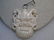 Vintage Chinese Lion Carved Bone Pendant, 3" with Bale, - 2