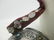 Vintage Ethnic Sajai Metal Purse, Polished Stones, - 5