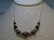 14Kt Gold Cloisonne Beaded Necklace, 24", Black & Gold - 3