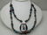 Vintage Zuni Themed Southwestern Necklace, Double - 6
