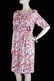 New GUCCI CORAL PRINT SILK DRESS - 3