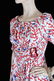 New GUCCI CORAL PRINT SILK DRESS - 4
