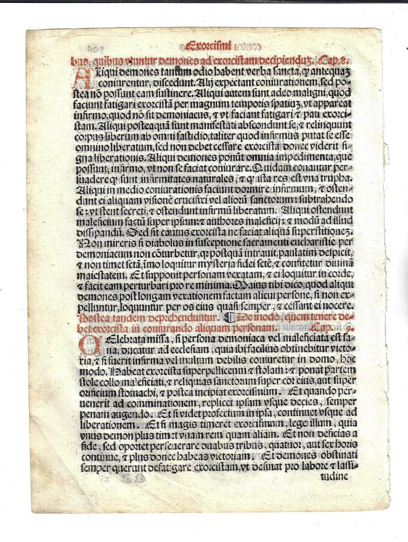 1567 Leaf Catholic Exorcism Ritual (1 of 2)