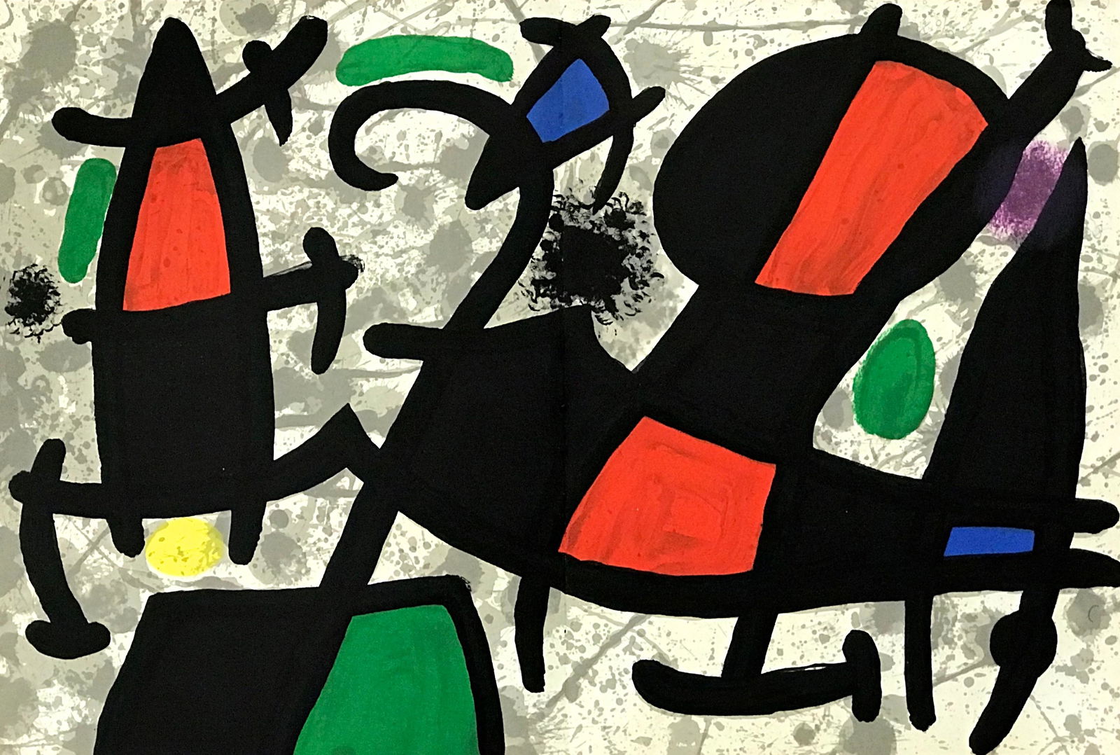 Joan Miro lithograph, 1970 (1 of 1)