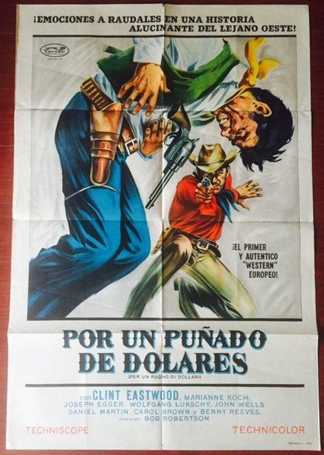 Fistful Of Dollars - Original 1964 Argentinean Poster - (1 of 1)