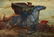 Oil painting Chapaev Dovzhenko Anatoly Ivanovich