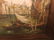 City on a River Scene in Wooden Frame - 4