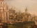 City on a River Scene in Wooden Frame - 5