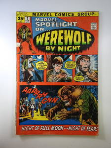 Marvel Spotlight #2 1st appearance Werewolf By Night