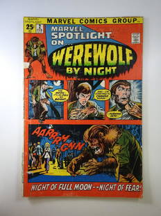 Marvel Spotlight #2 1st appearance Werewolf By Night: No Reserve! Marvel Spotlight #2 1st appearance Werewolf By Night - FR/GD Shipping: Individual Comics: Flat-rate of $9.99 (1-8 comics) or $19.99 (9+ comics) to anywhere within the contiguous U.S. Inter